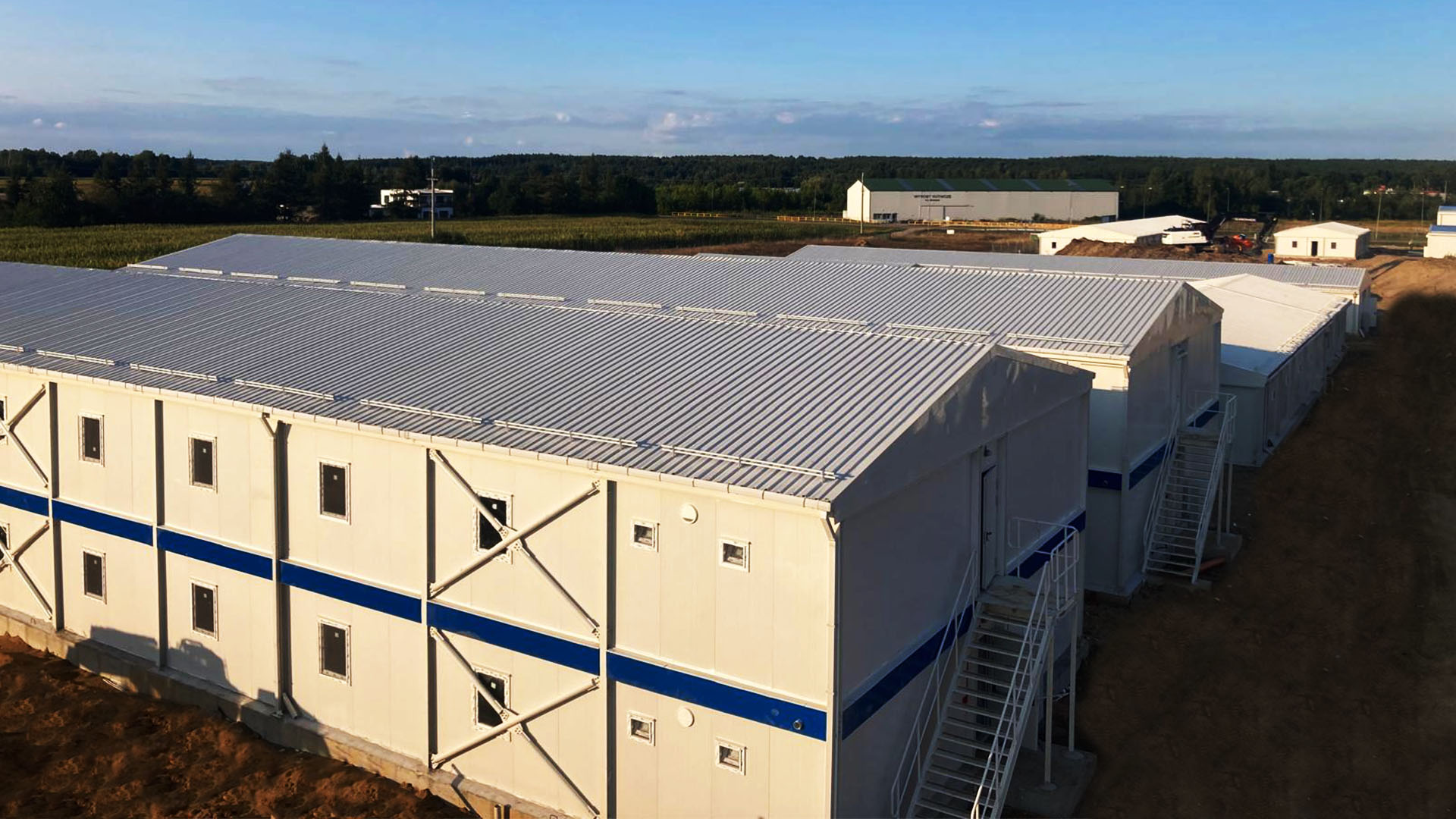 S19 Malewice - Chlebczyn Road Construction Project Temporary Camp Facilities