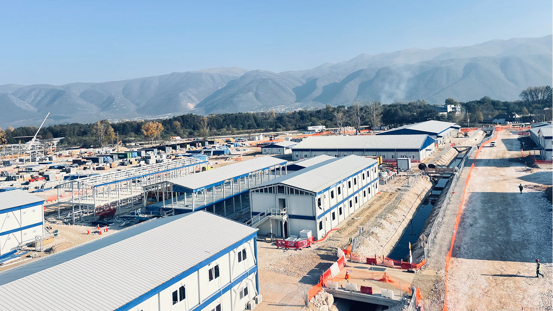North Macedonian Corridor 8 & 10d Road Construction Project Temporary Camp Facilities