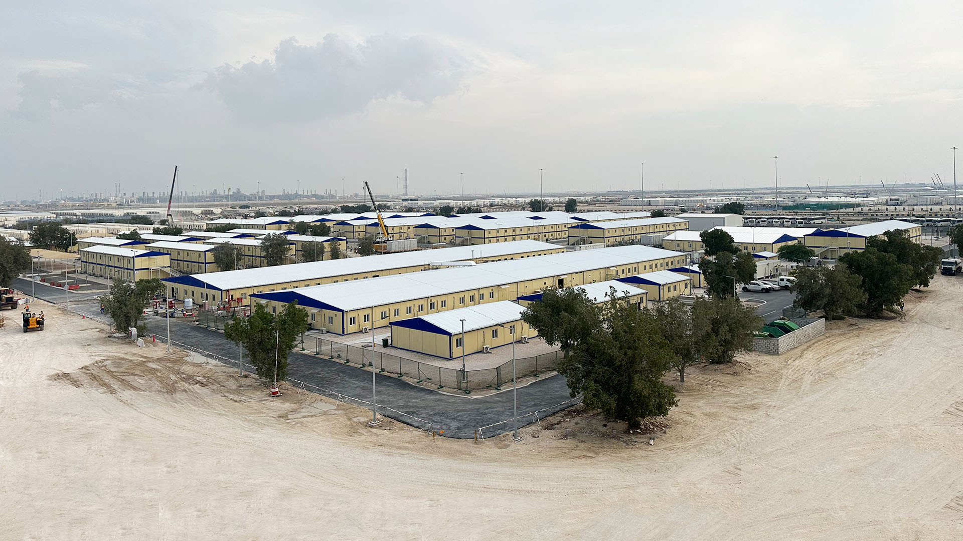 NFE Ras Laffan Project Temporary Camp Facilities