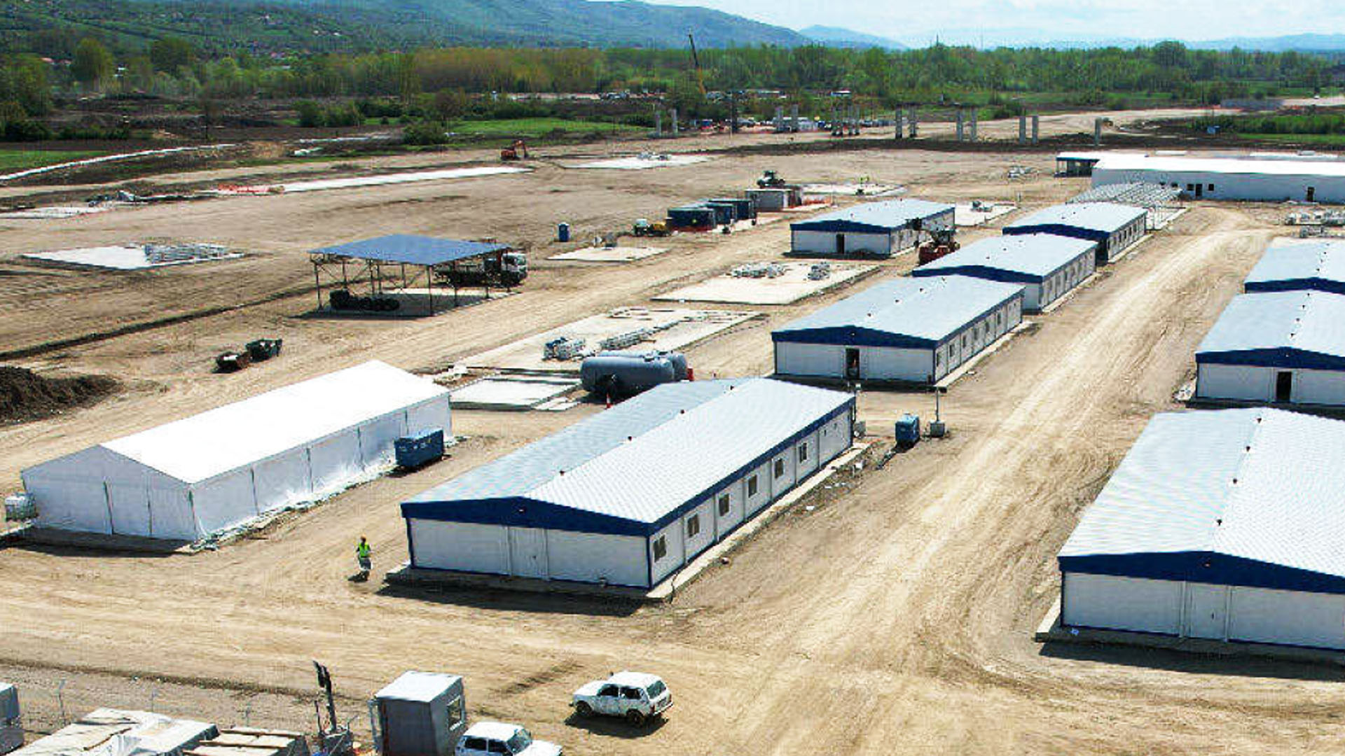  Morava Corridor Motorway Construction Project Temporary Camp Facilities - 1