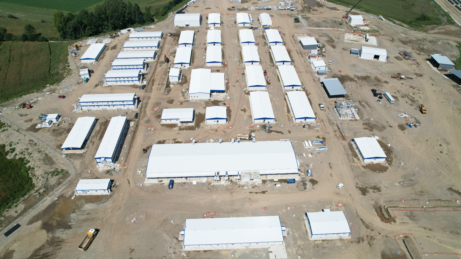  Morava Corridor Motorway Construction Project Temporary Camp Facilities