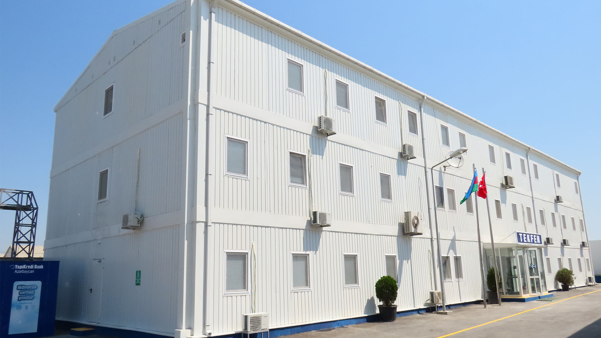 Azerbaijan Central Bank Project Temporary Camp Facilties - 2