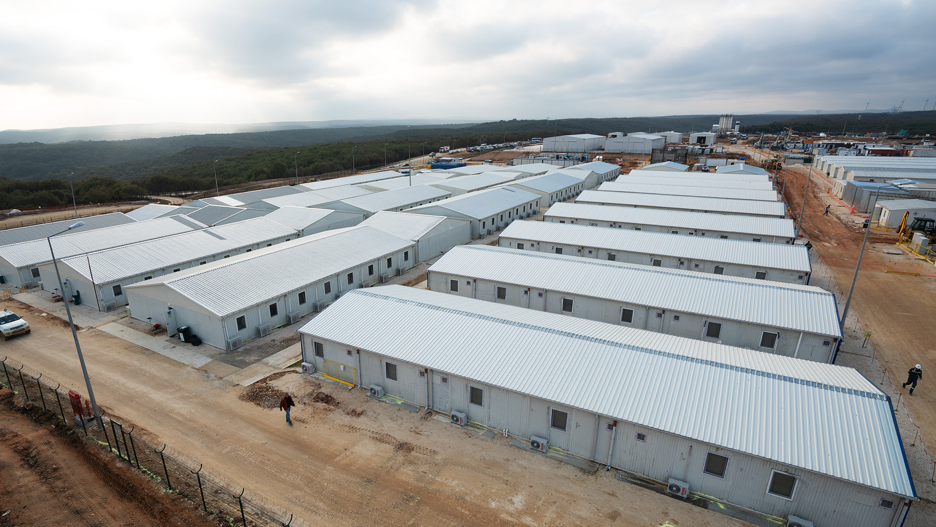 Turkstream Pipeline Kıyıköy Receiving Terminal Project Temporary Camp Facilities  - 4