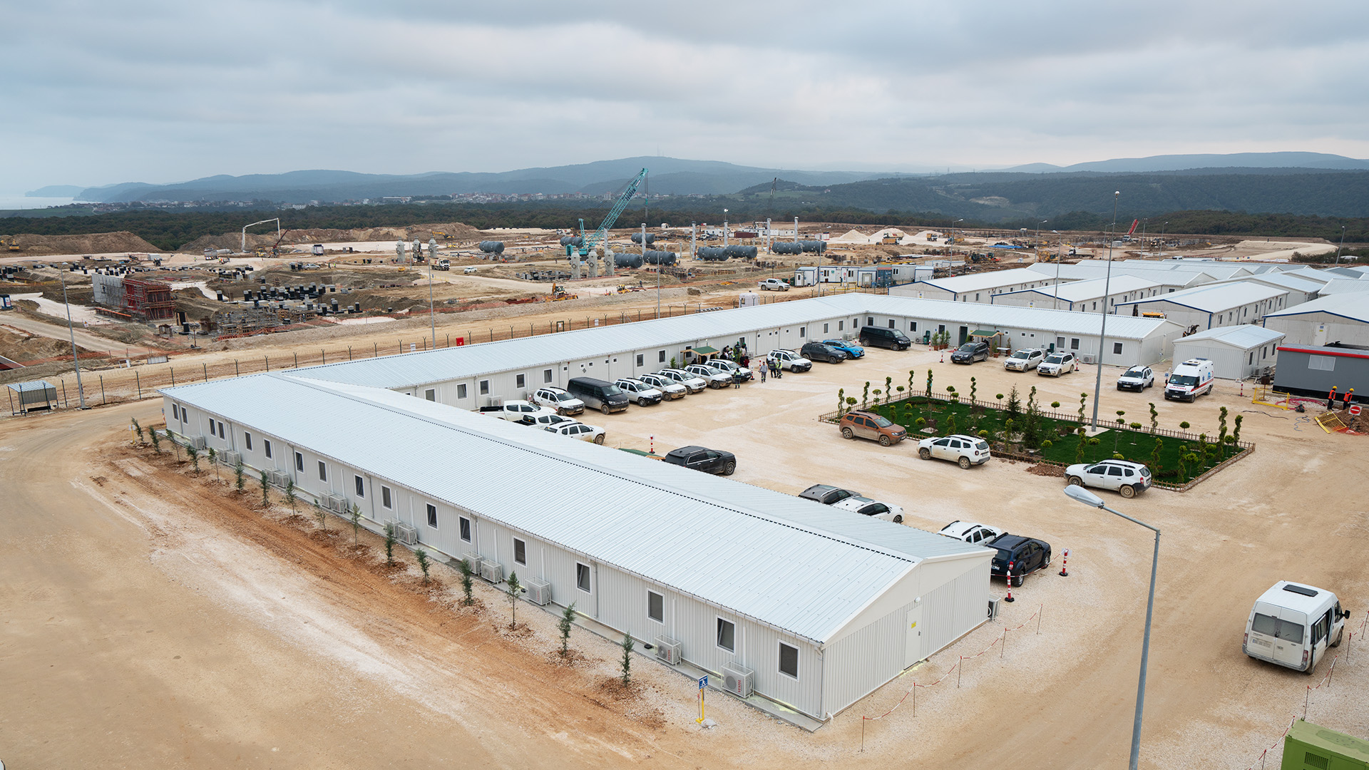 Turkstream Pipeline Kıyıköy Receiving Terminal Project Temporary Camp Facilities  - 5