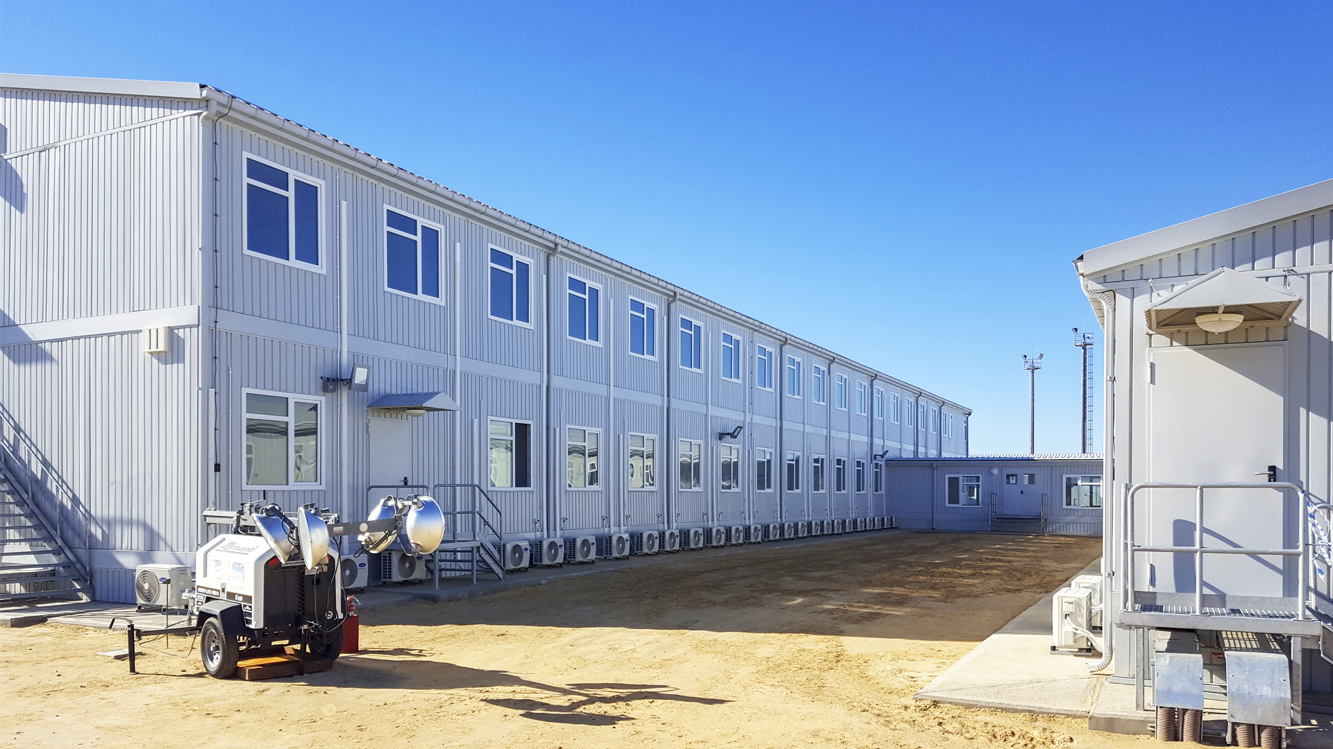 Tengizchevroil CaTRo Project Temporary Camp Facilities and Industrial Buildings - 4