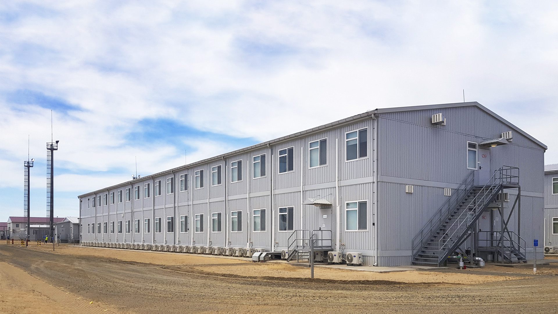 Tengizchevroil CaTRo Project Temporary Camp Facilities and Industrial Buildings - 12