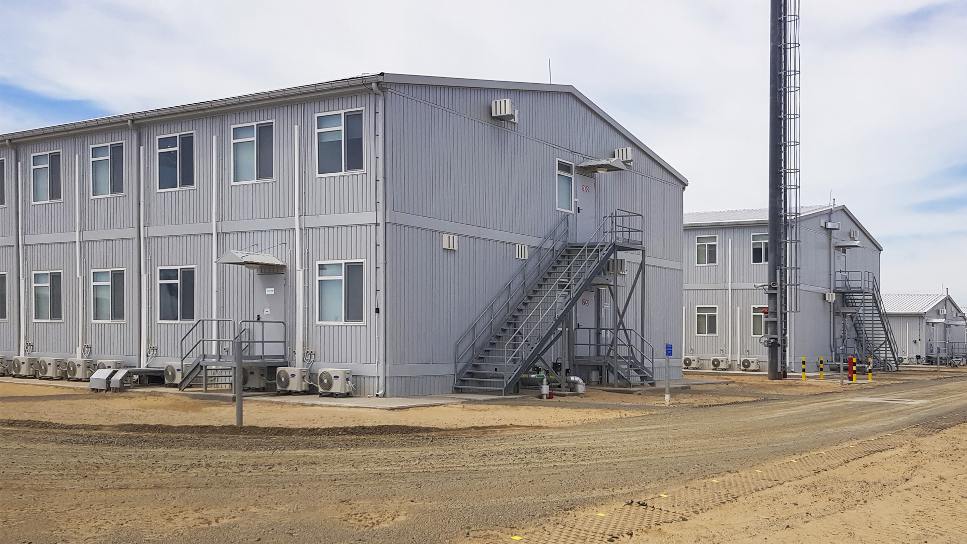 Tengizchevroil CaTRo Project Temporary Camp Facilities and Industrial Buildings - 13