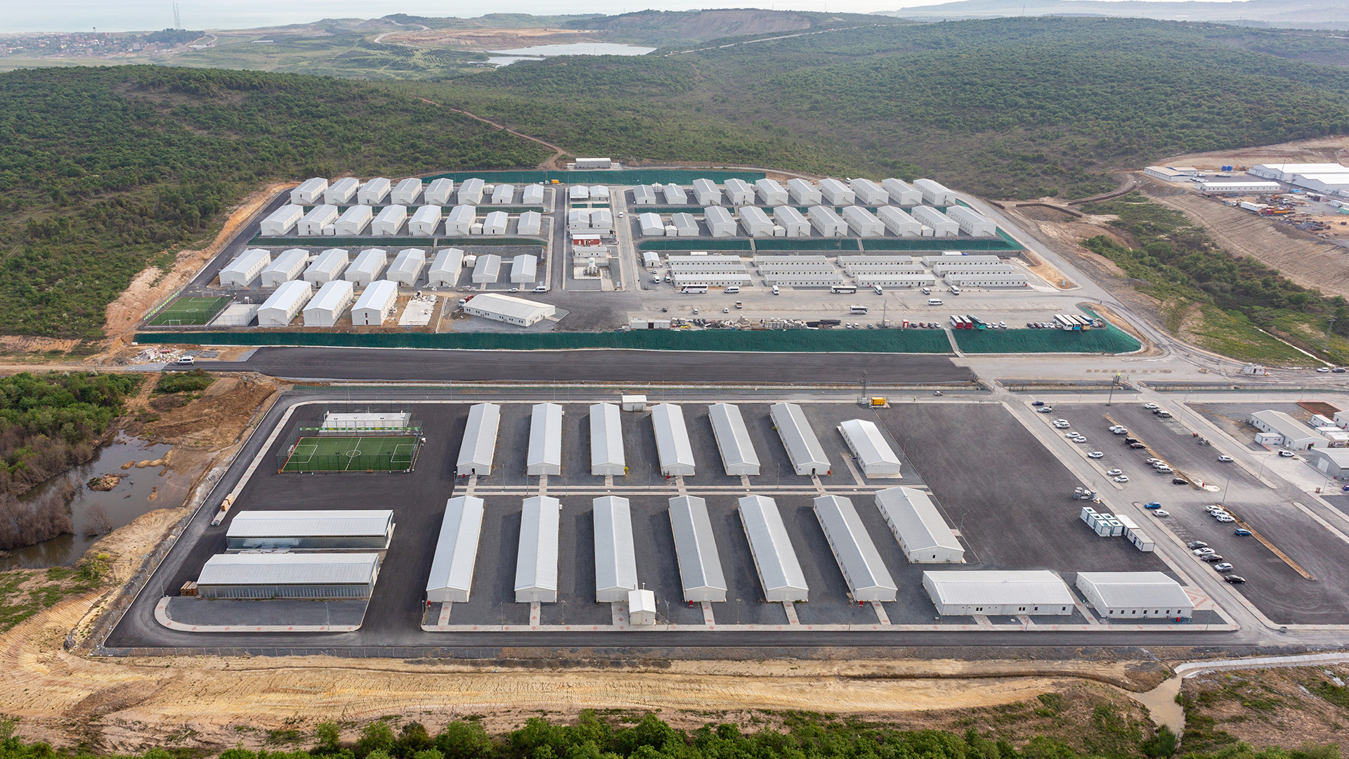 Istanbul Grand Airport Project Temporary Camp Facilities
