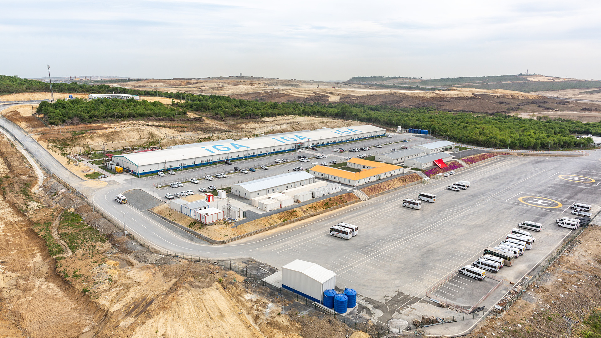 Istanbul Grand Airport Project Temporary Camp Facilities - 2