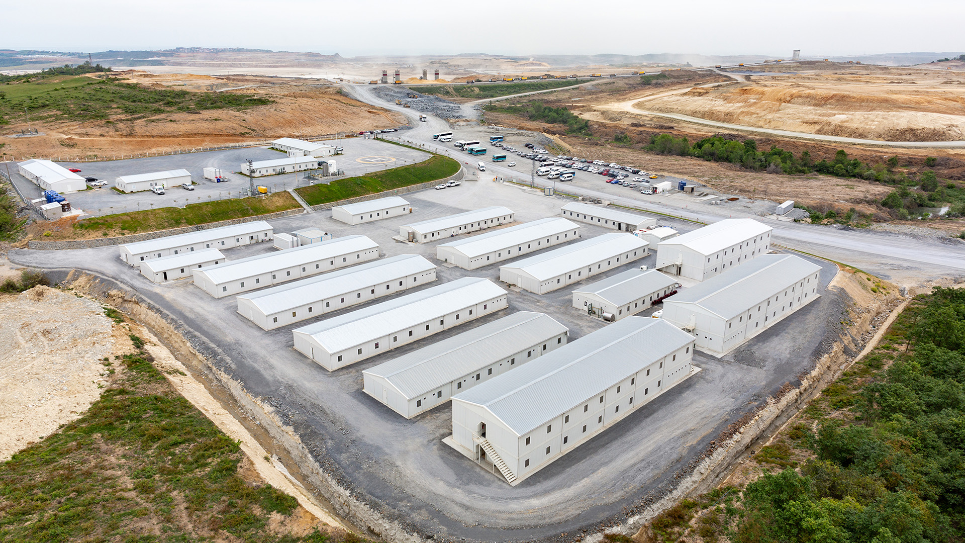 Istanbul Grand Airport Project Temporary Camp Facilities - 3
