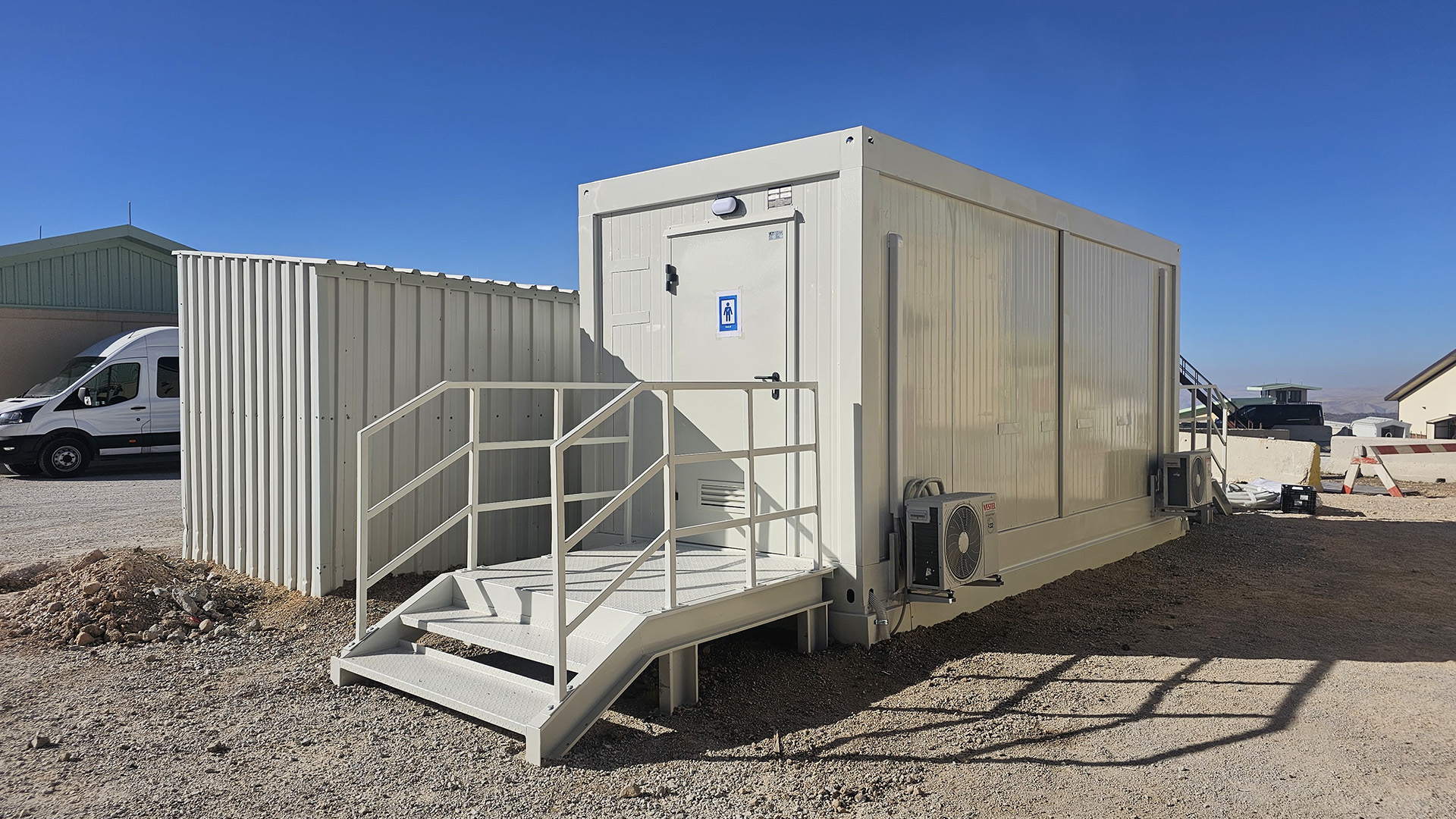 Supply of Containerized Latrine Units for Army Base