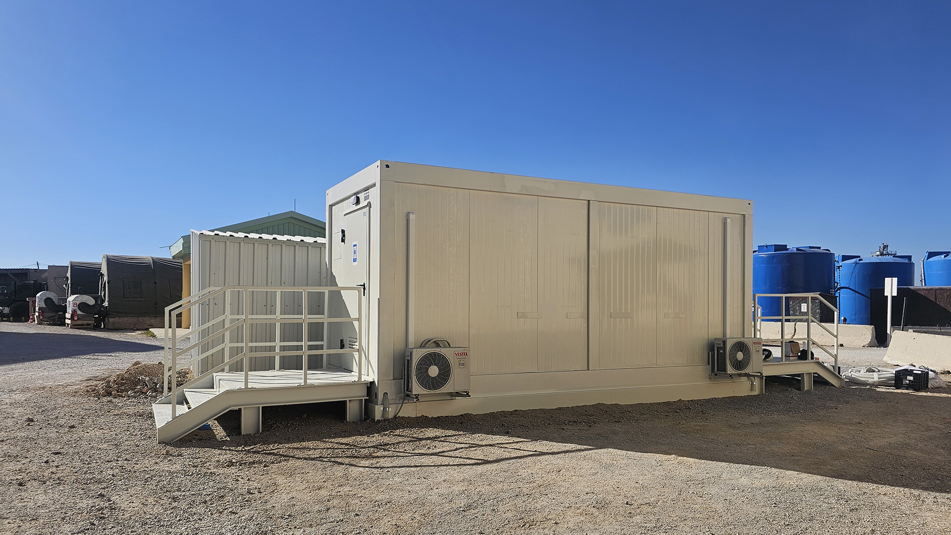 Supply of Containerized Latrine Units for Army Base - 2