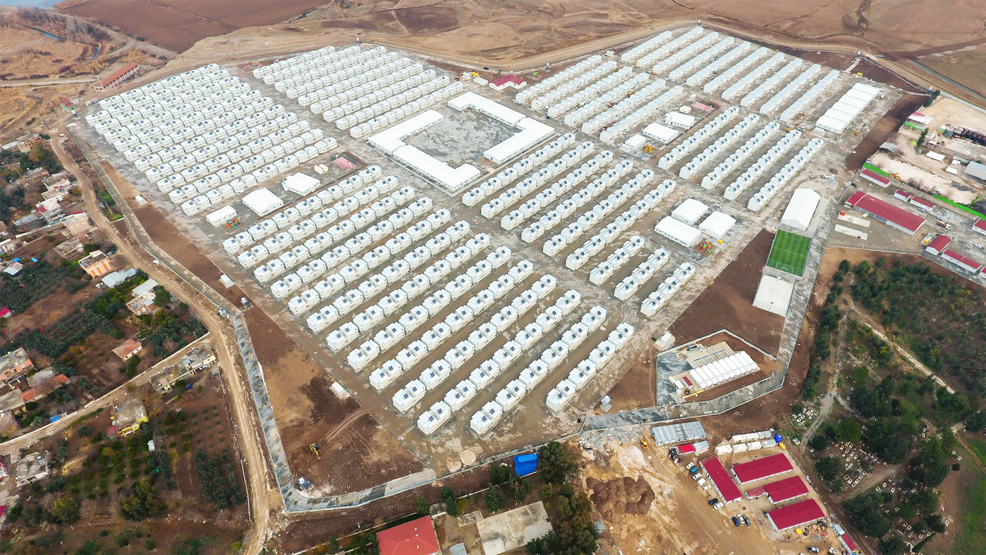 Refugee Housing Complex Project Temporary Accommodation Containers - 2