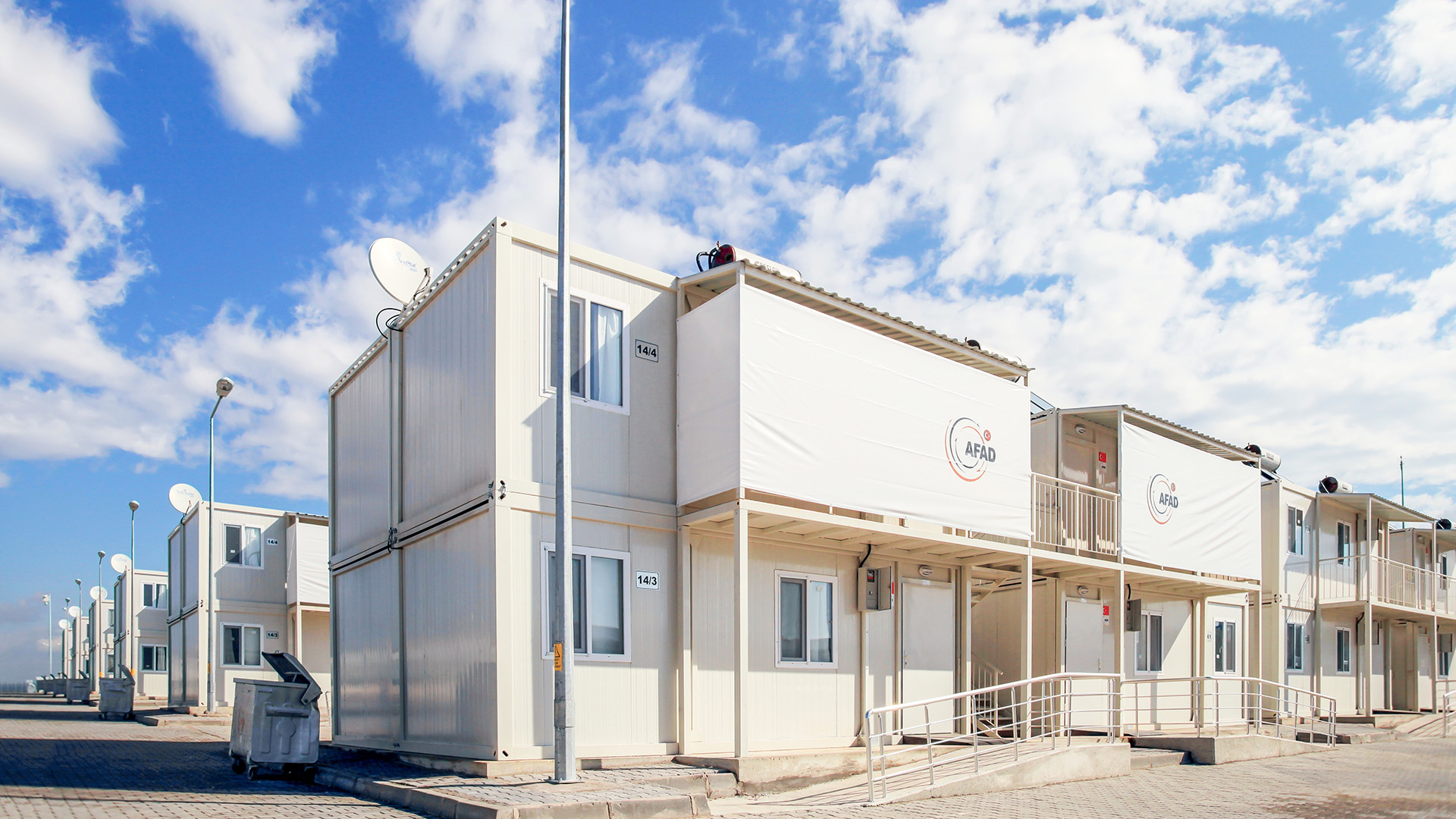 Refugee Housing Complex Project Temporary Accommodation Containers - 4