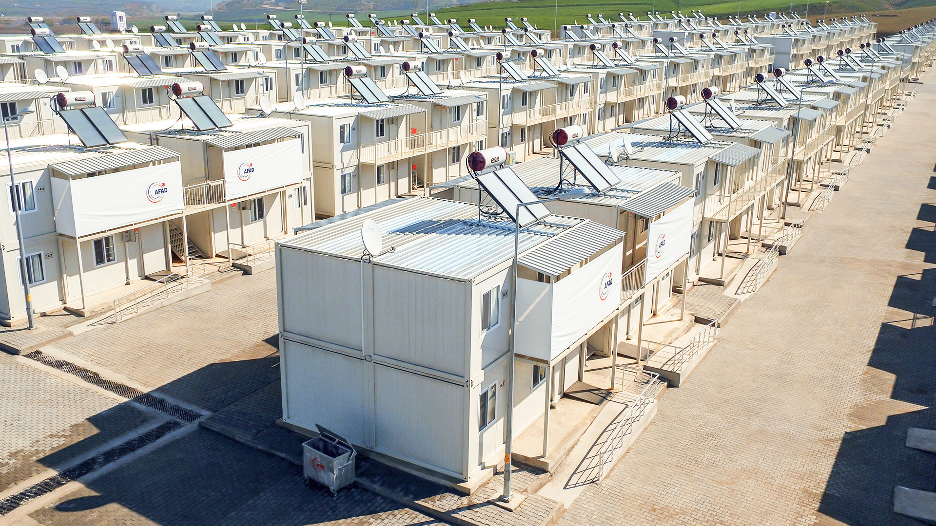 Refugee Housing Complex Project Temporary Accommodation Containers - 5