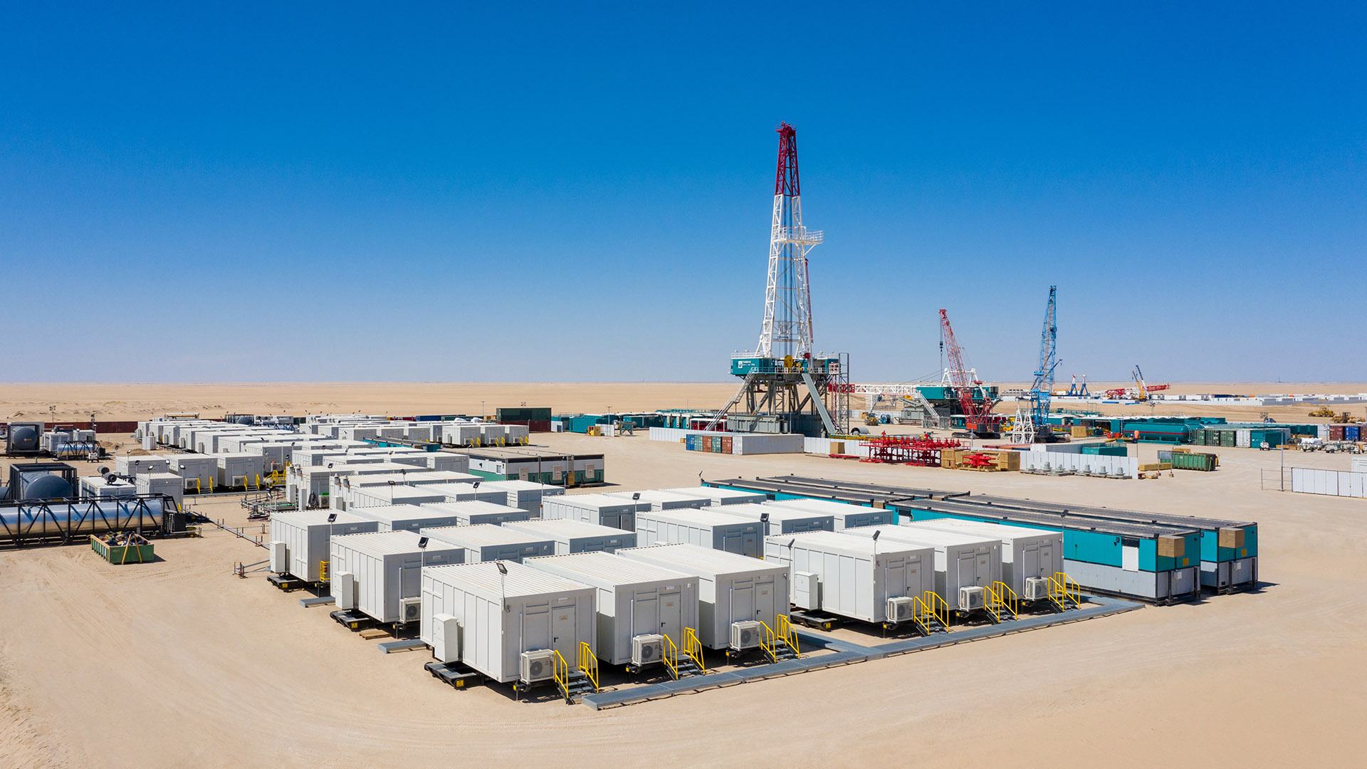 Main Camps and Fly Camps for Two Land Rigs