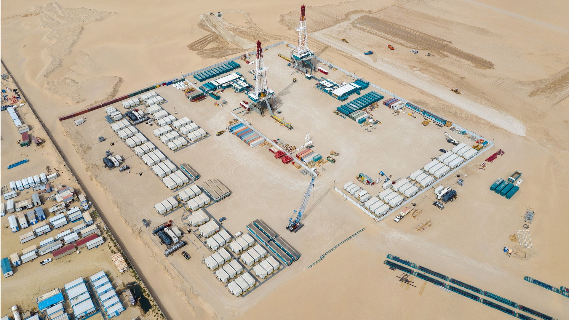 Main Camps and Fly Camps for Two Land Rigs - 10