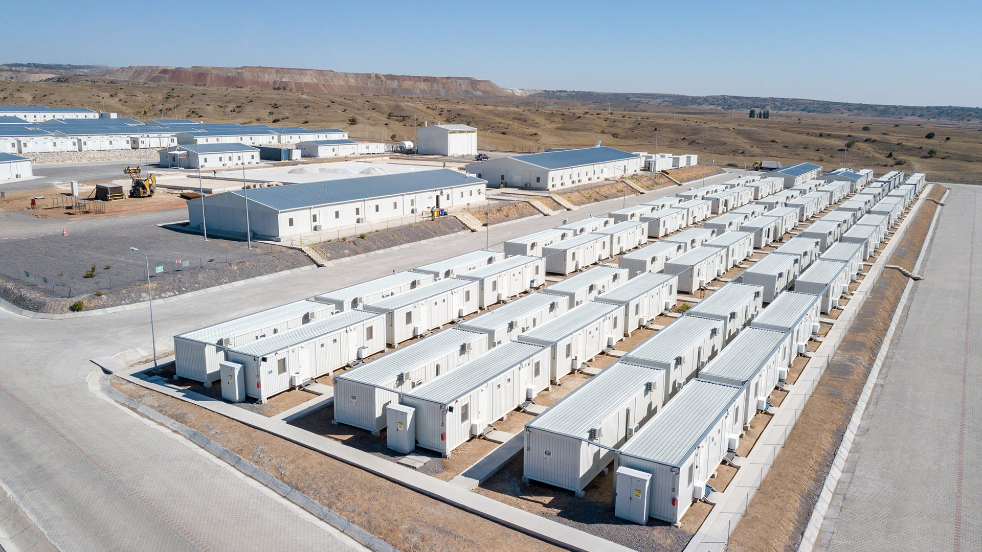 TANAP Pipeline Construction Project Temporary Camp Facilities
