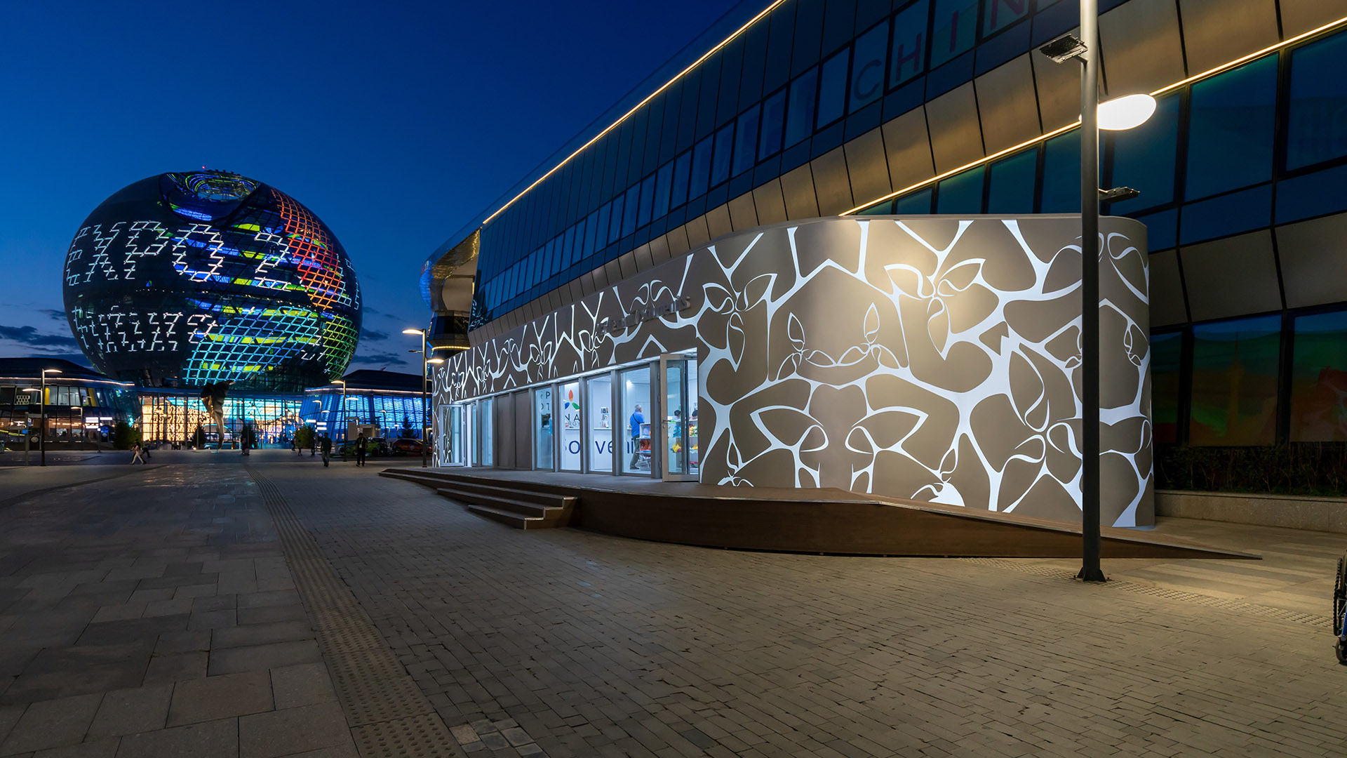 Astana Expo 2017 Temporary Kiosks and Social Buildings