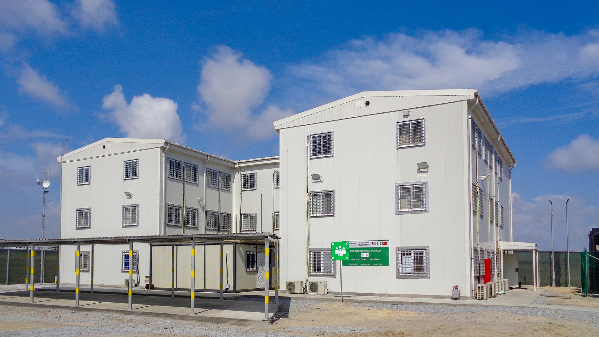US Embassy Construction Project Temporary Site Facilities - 3
