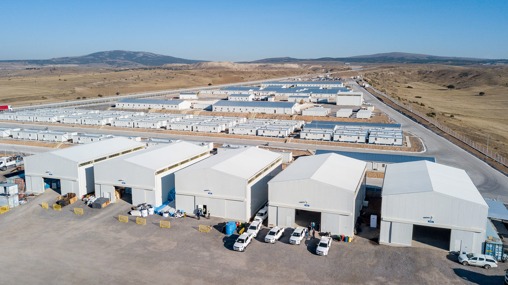 TANAP Boru Hattı İnşaatı Projesi Geçici Kamp Tesisleri - 1