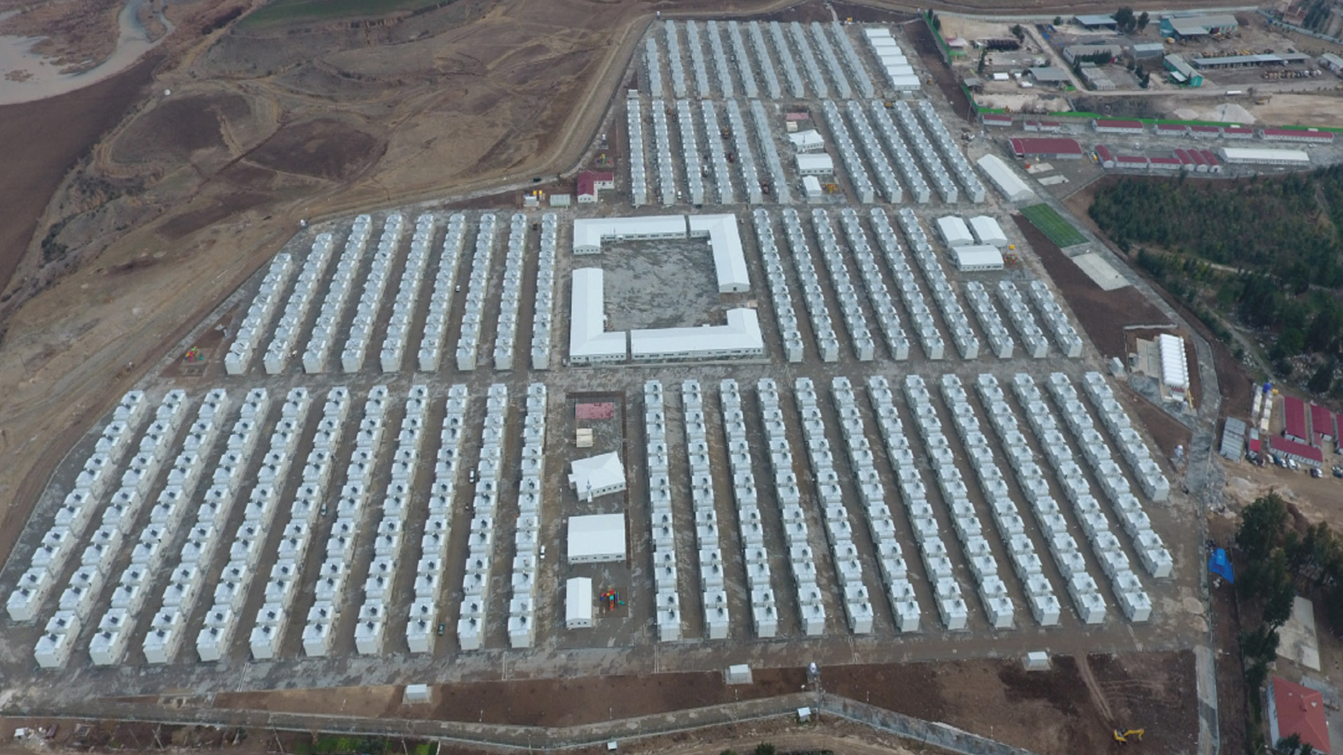 22.000 Kişilik Mülteci Kampı Geçici Konaklama Konteynerleri - 2