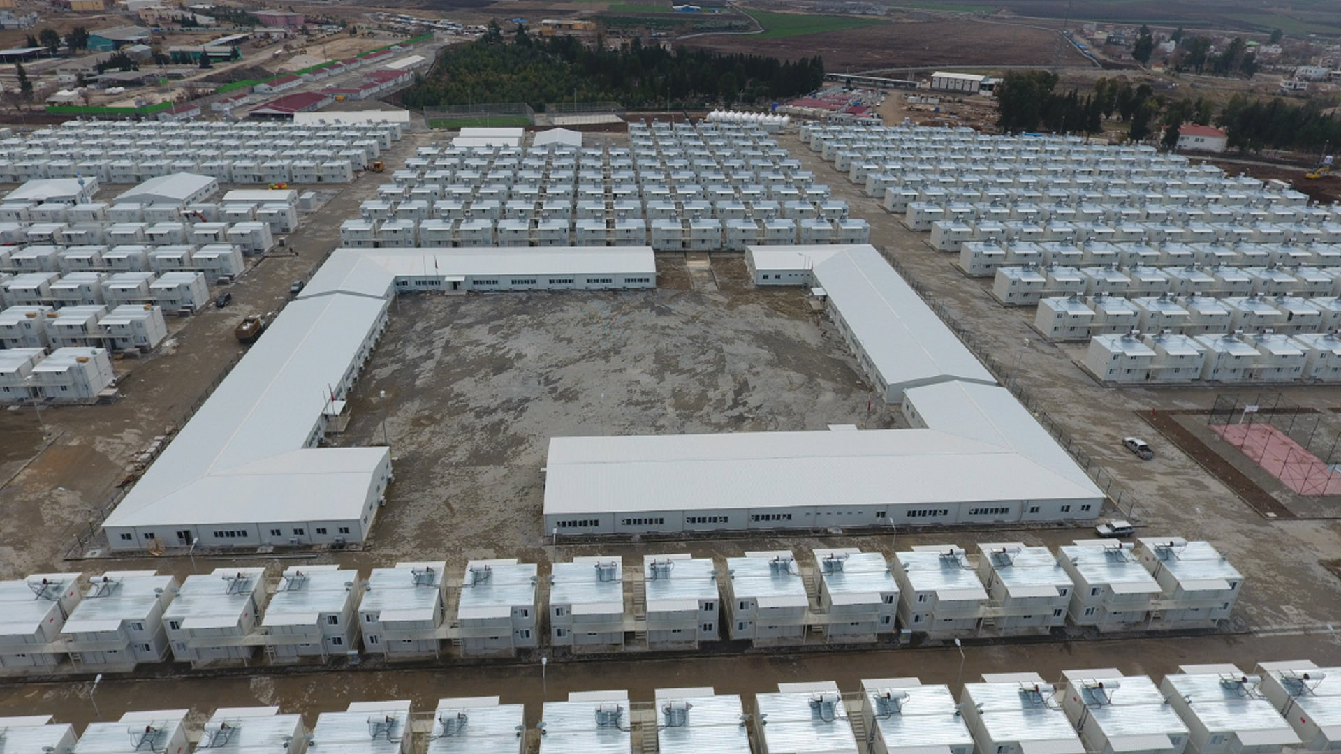 22.000 Kişilik Mülteci Kampı Geçici Konaklama Konteynerleri - 4