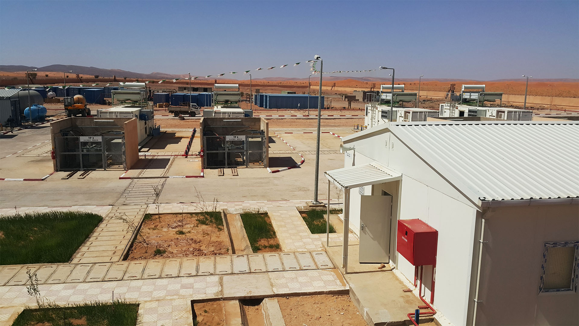 Ain Tsila Gas Field Development, Algeria Project Temporary Camp Facilities