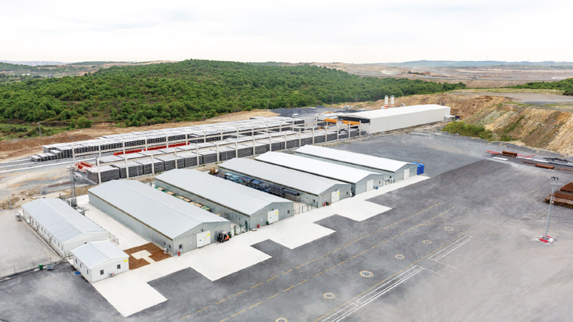 Istanbul Grand Airport Project Temporary Camp Facilities