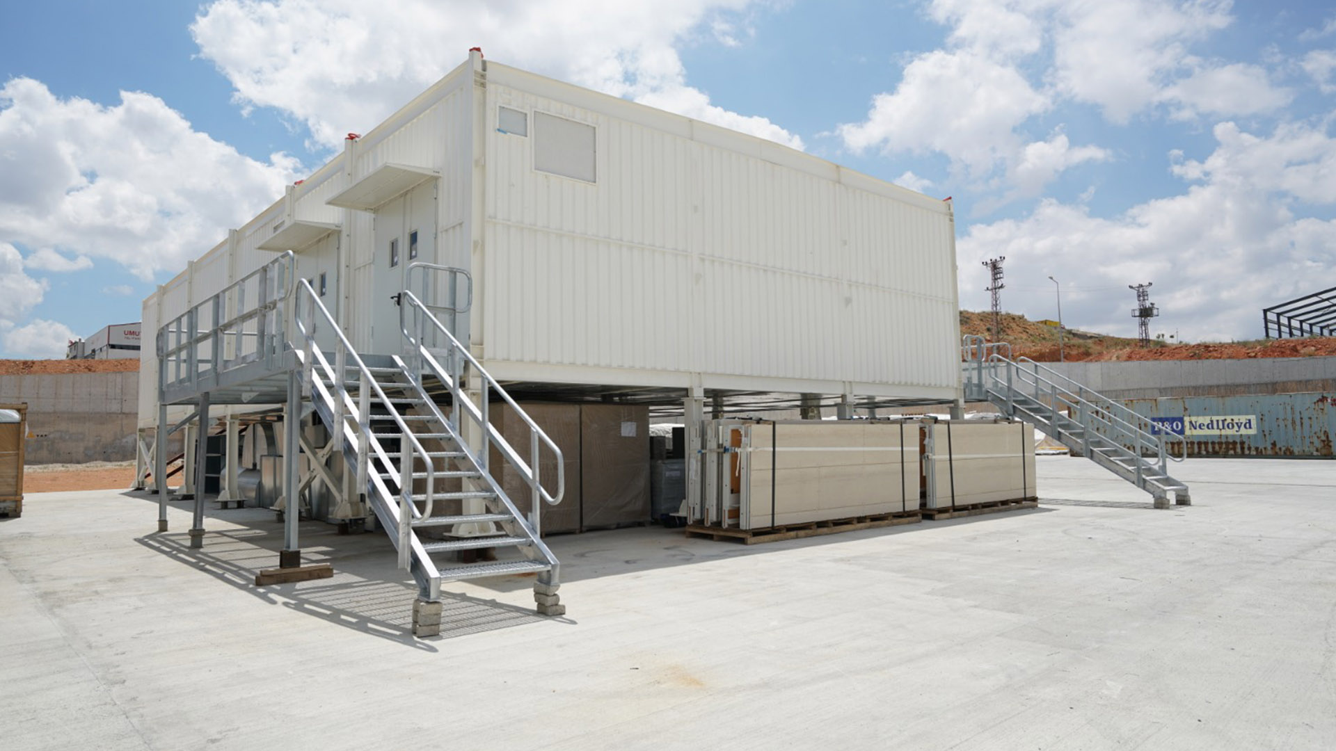 BGC Umm Qasr Terminal Modular Battery and UPS Rooms