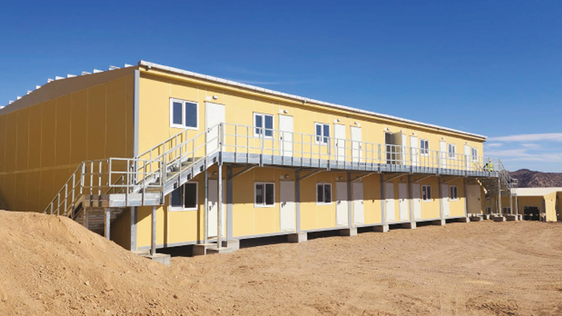 NEOM Trojena Lake Perimeter Camp Facilities