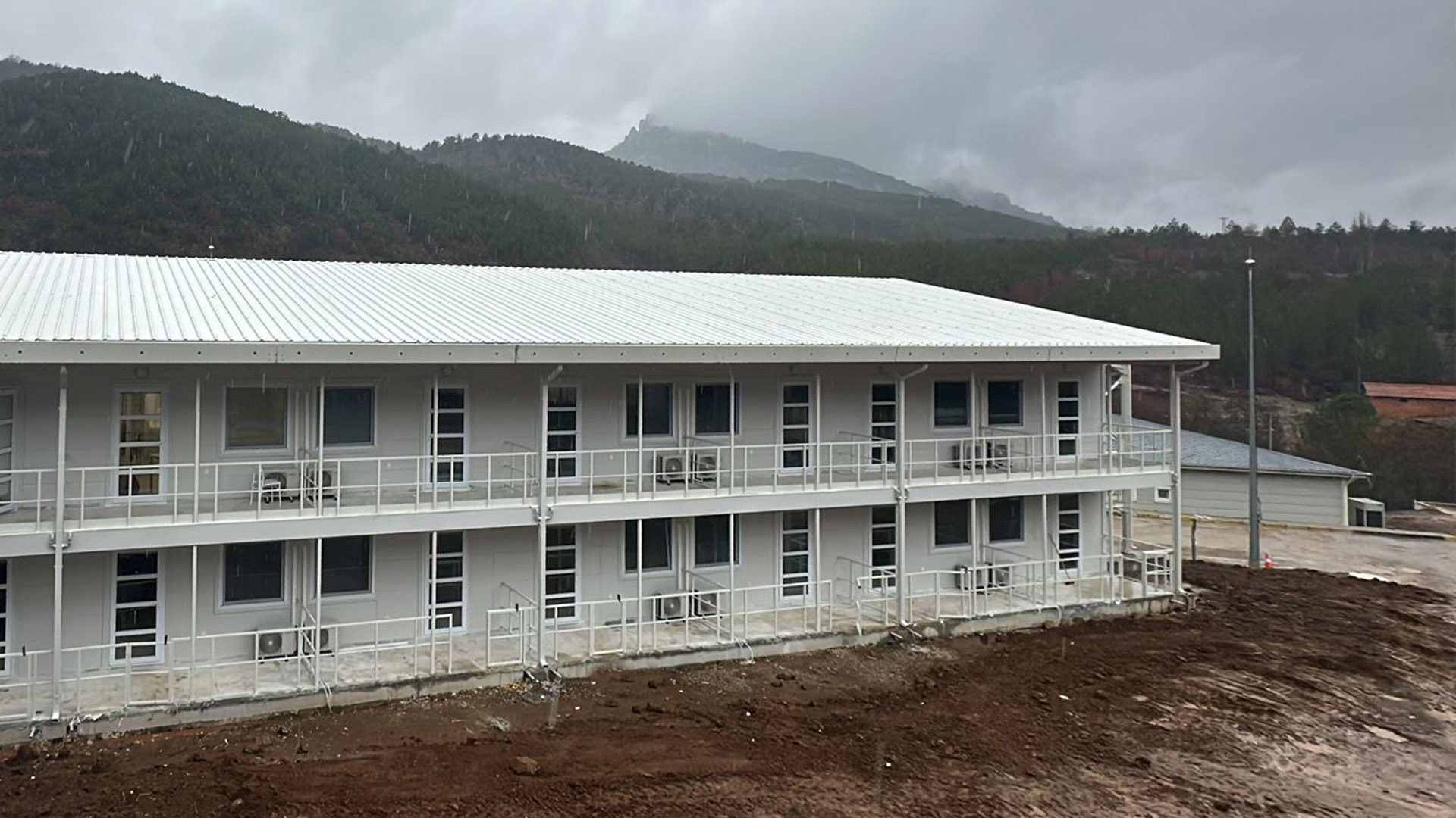Prefabricated Accommodation Buildings at Mining Facility, Balıkesir Design, Fabrication - 1