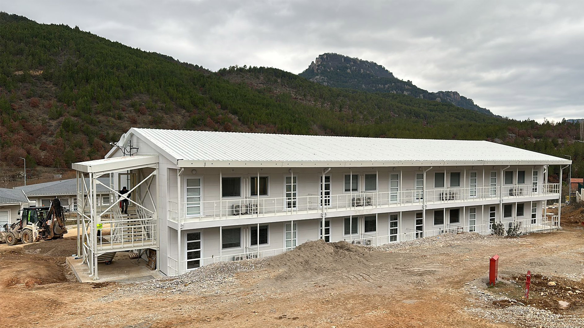 Prefabricated Accommodation Buildings at Mining Facility, Balıkesir Design, Fabrication - 2