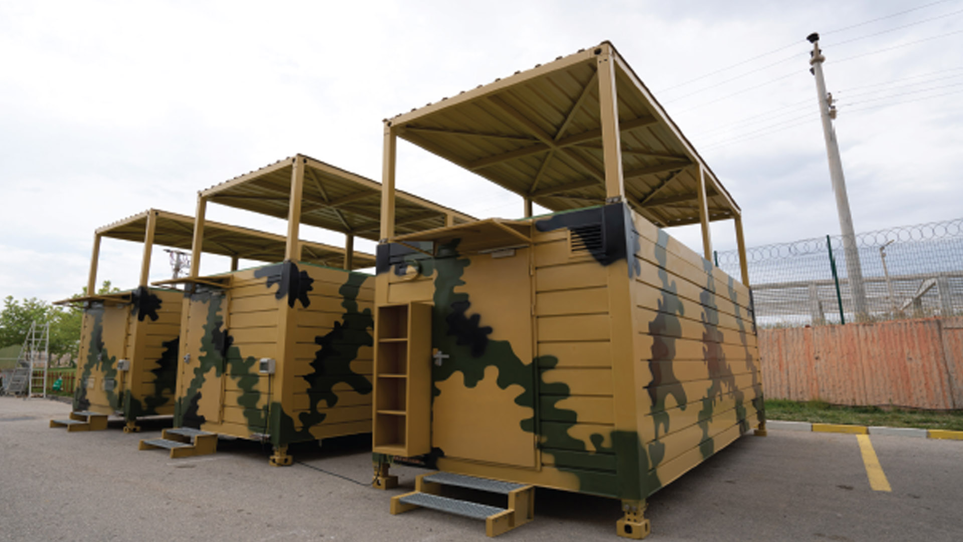 Containerized Military Camp Facilities